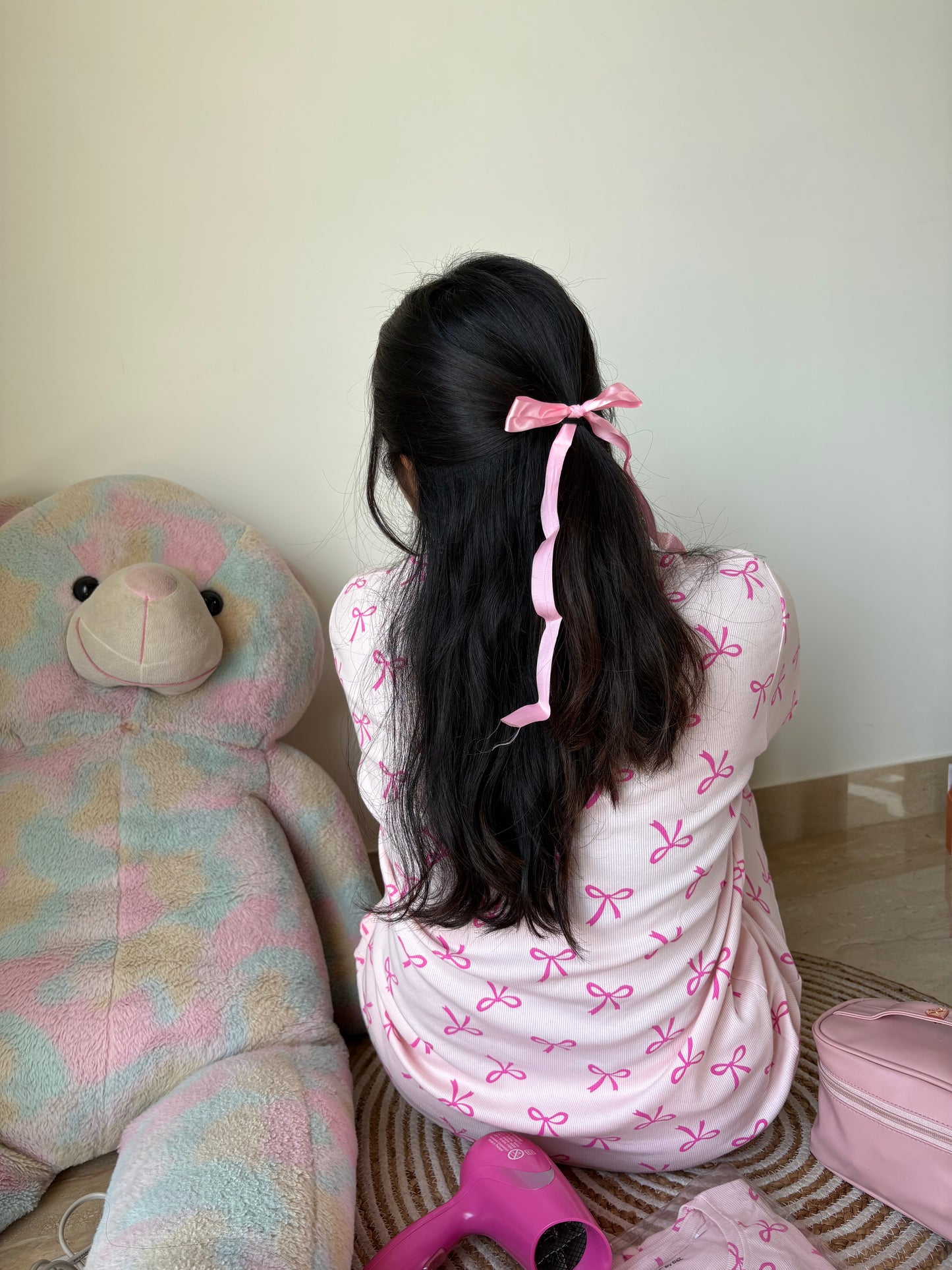 PINK BOW DREAMS(Pant set)