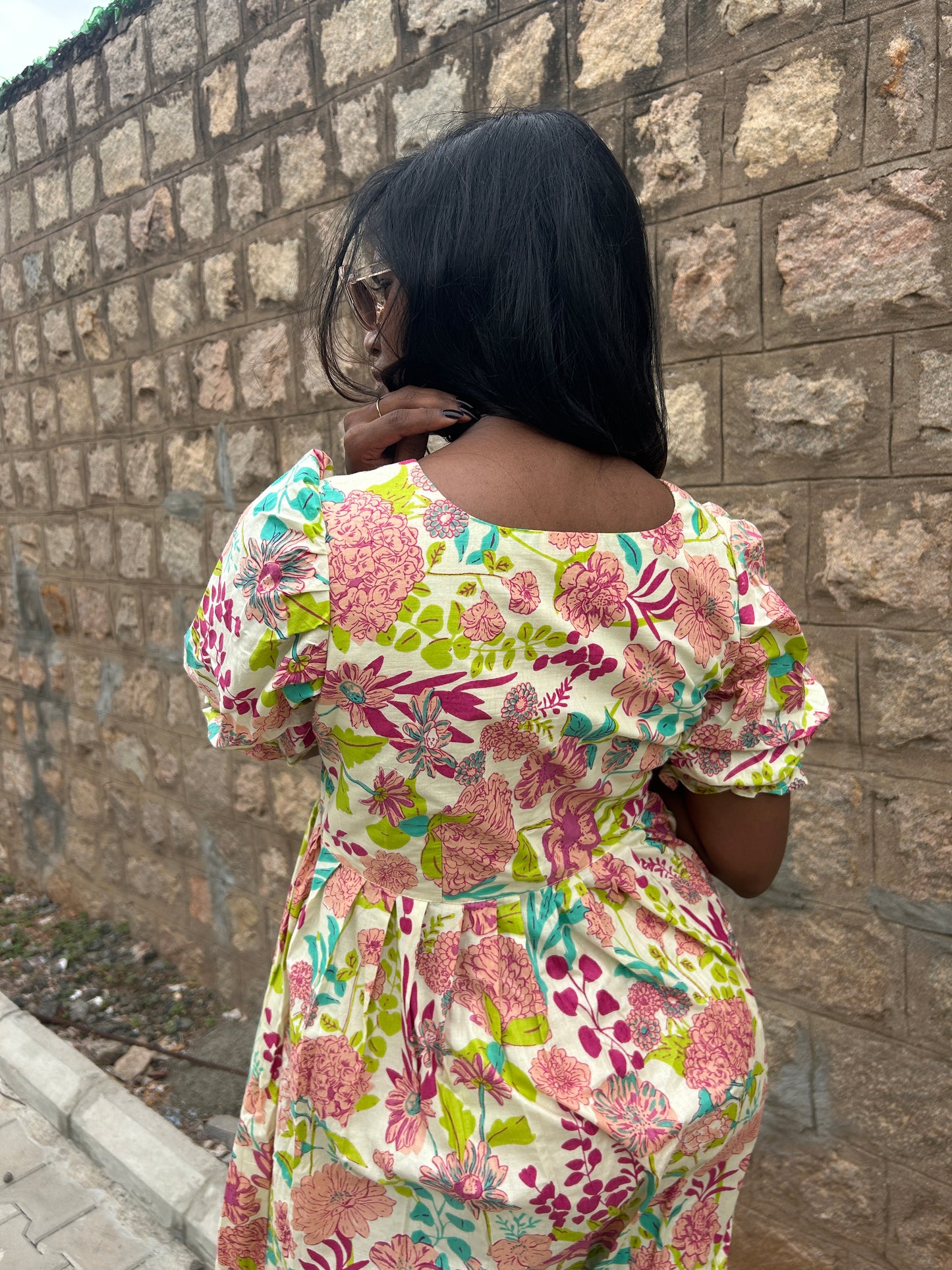 Vibrant Floral Maxi
