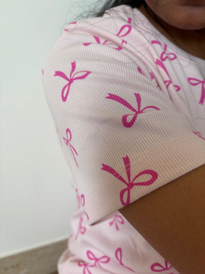 PINK BOW DREAMS (Shorts set)