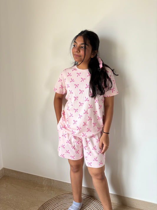 PINK BOW DREAMS (Shorts set)