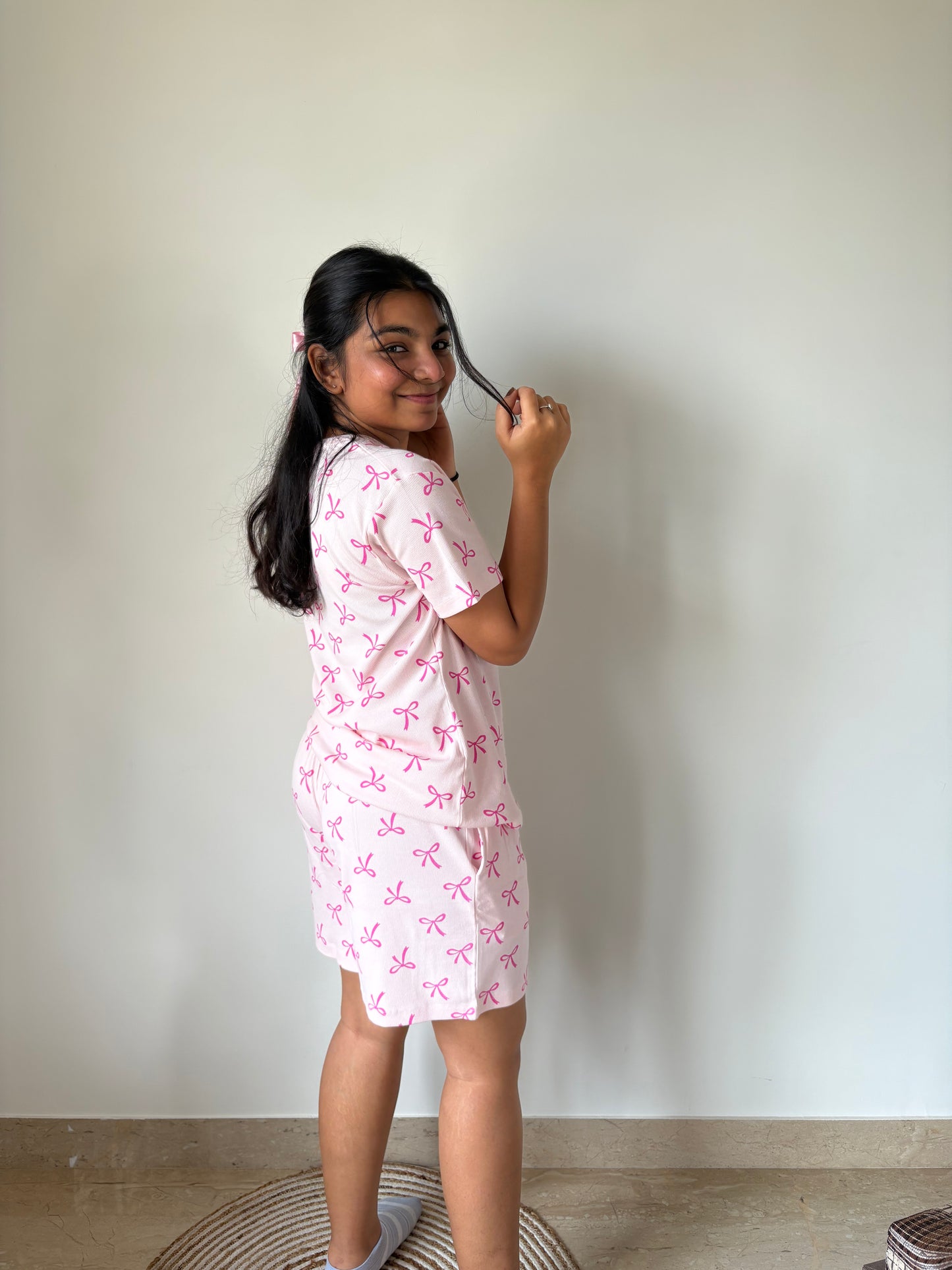 PINK BOW DREAMS (Shorts set)