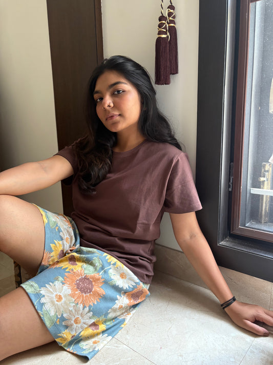 FLORAL VIBES(Shorts set)