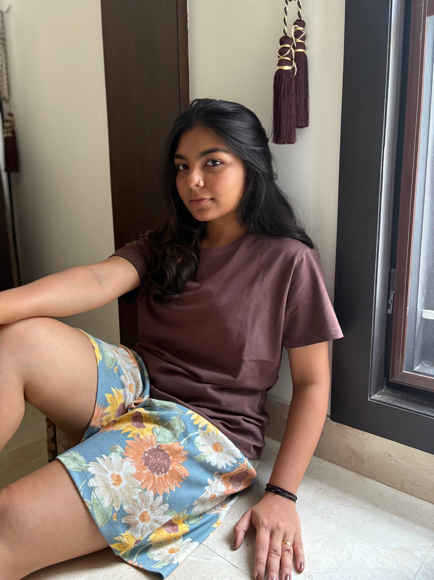 FLORAL VIBES(Shorts set)