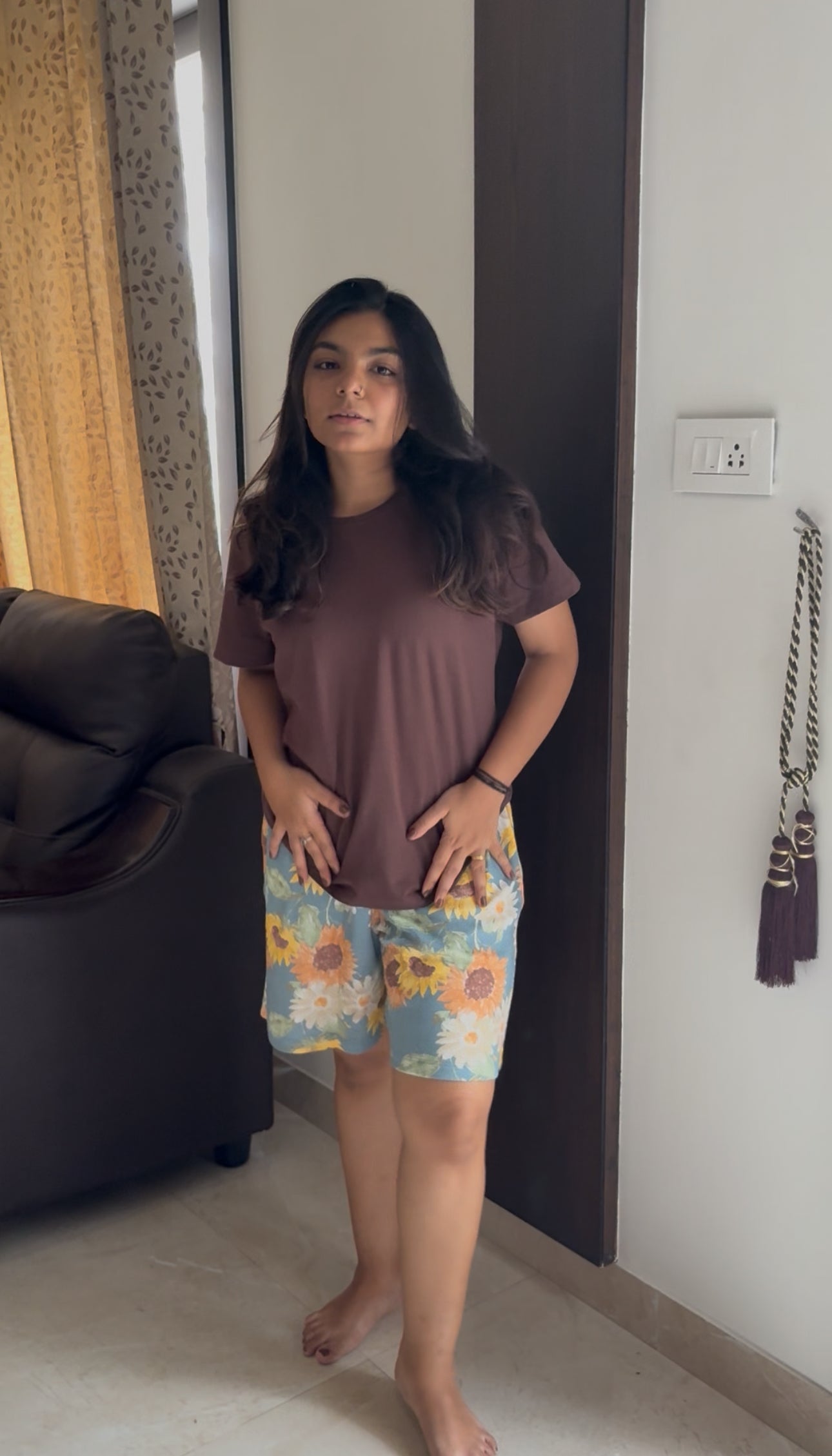 FLORAL VIBES(Shorts set)