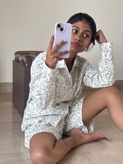 DOODLE DREAMS (Shorts set)