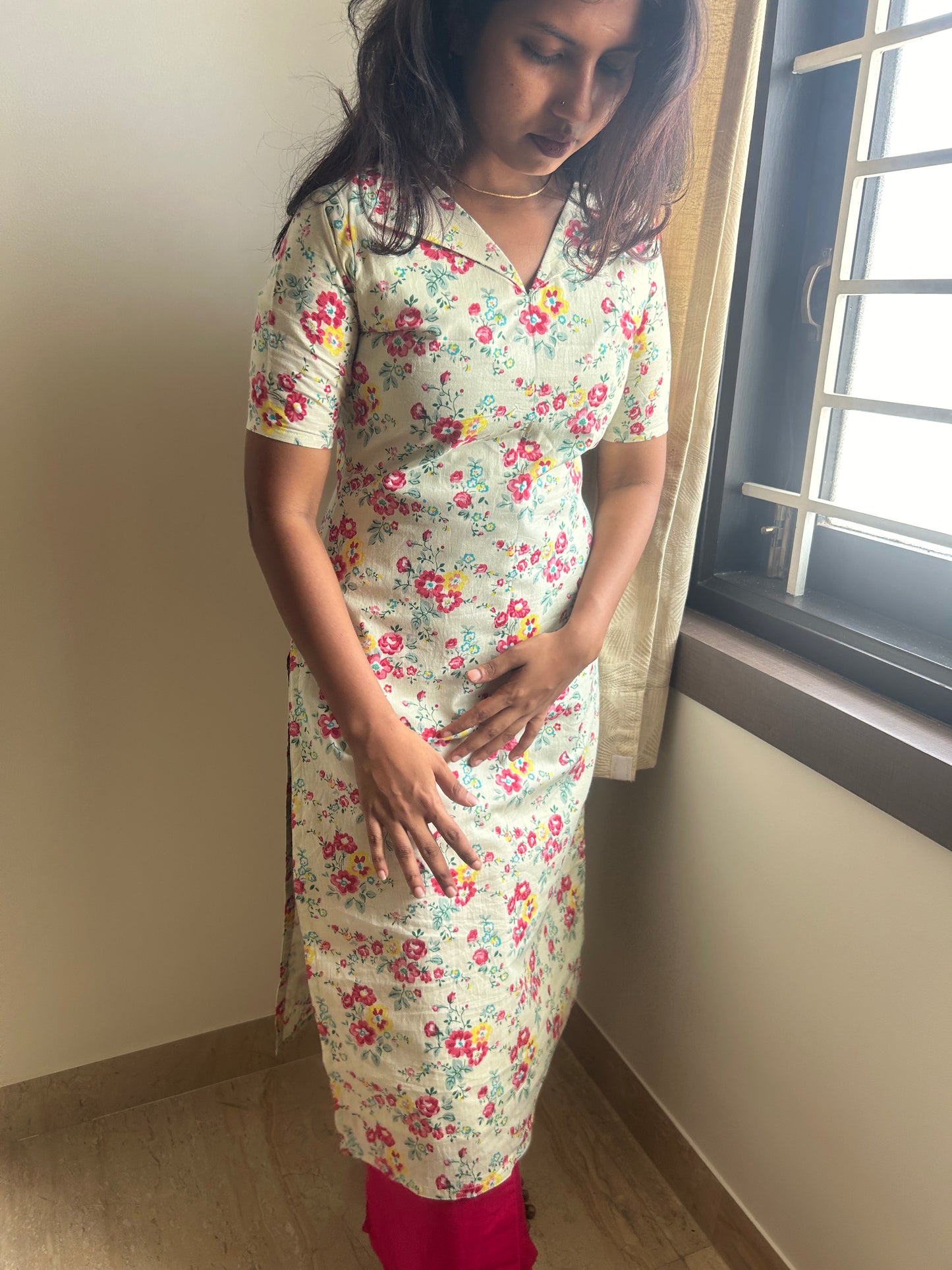 Rose Bloom Kurti