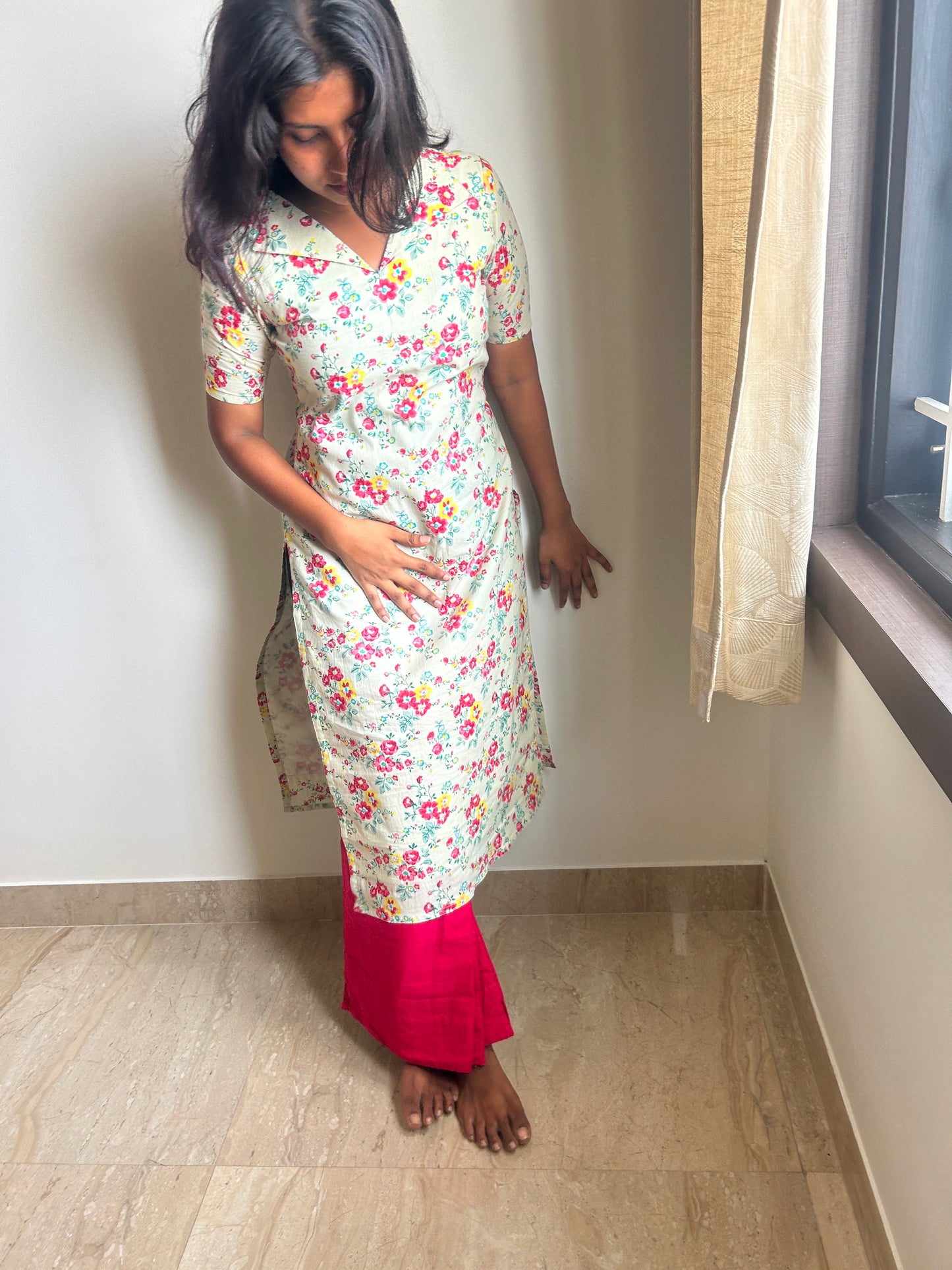 Rose Bloom Kurti